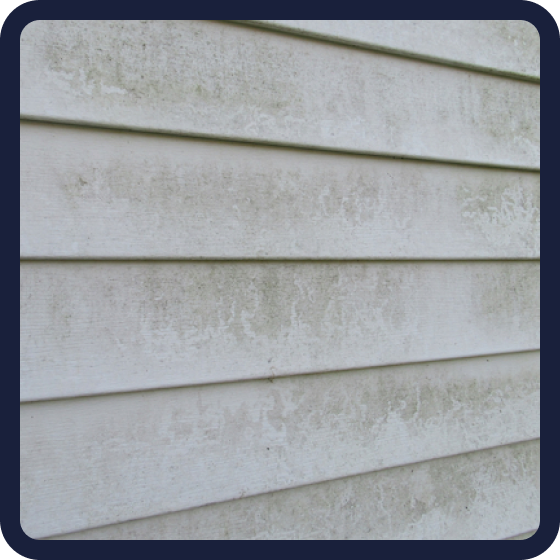 An image of a before or dirty vinyl siding in halifax Nova Scotia for ProCare Halifax
